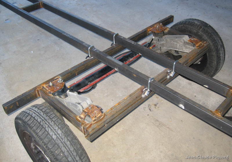 Schema chassis remorque